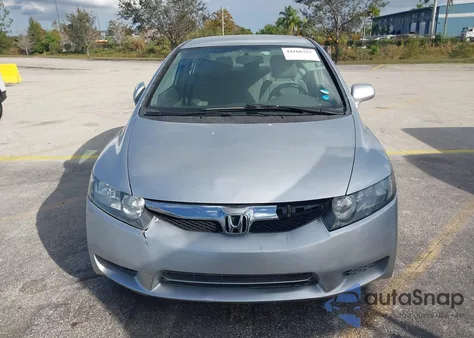 2010 Honda Civic Lx из США, поврежденный, VIN 2HGFA1F55AH554486